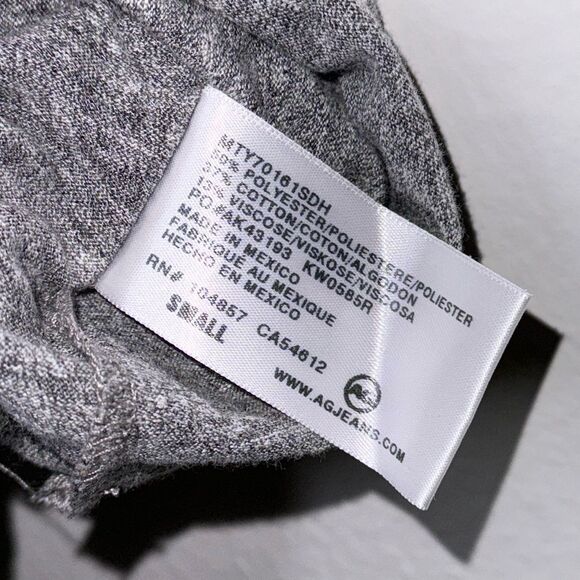 AG Adriano Goldsmied Lexi Tank in Speckled Heather Grey Size Small - Picture 7 of 7